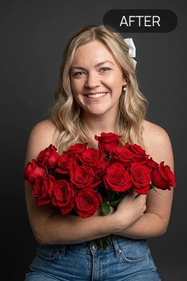 Flash Effect Flowers style example