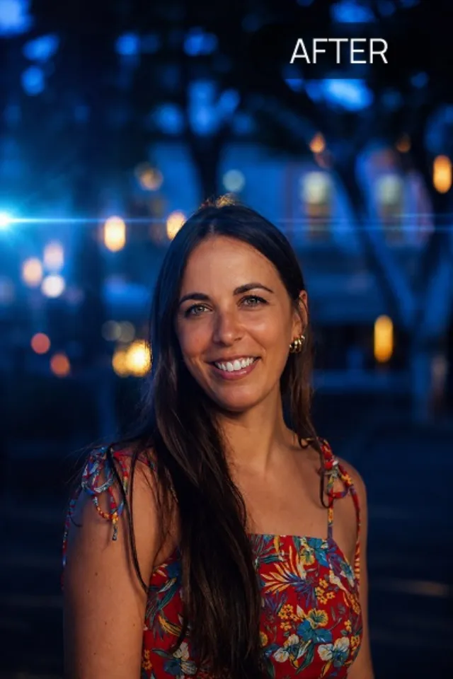 Flash Effect Blue Origin style example