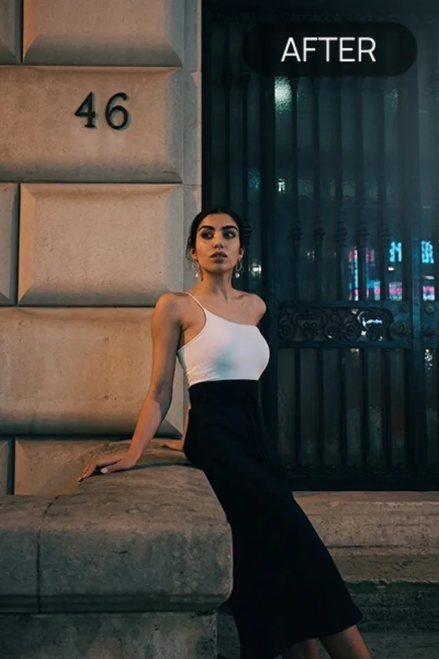 Flash Effect Urban style example